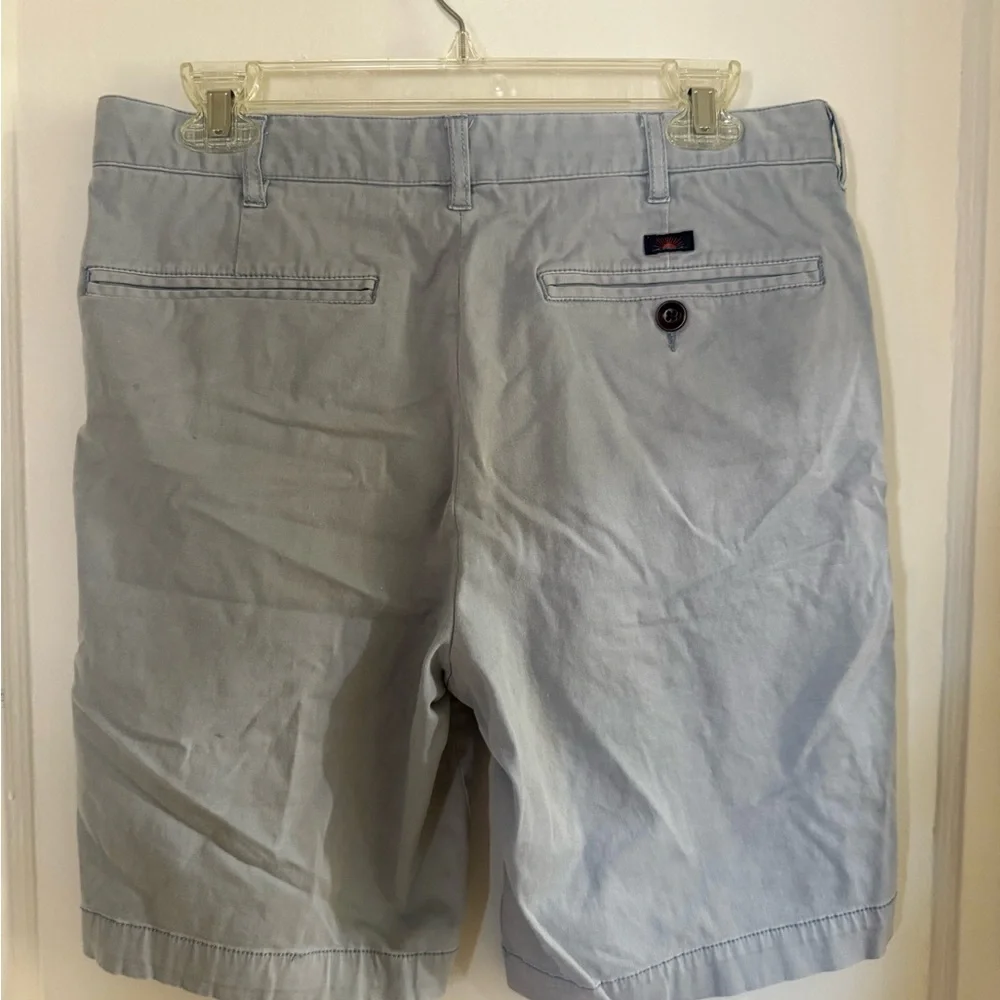 Faherty Grey Men's Flat Front Shorts